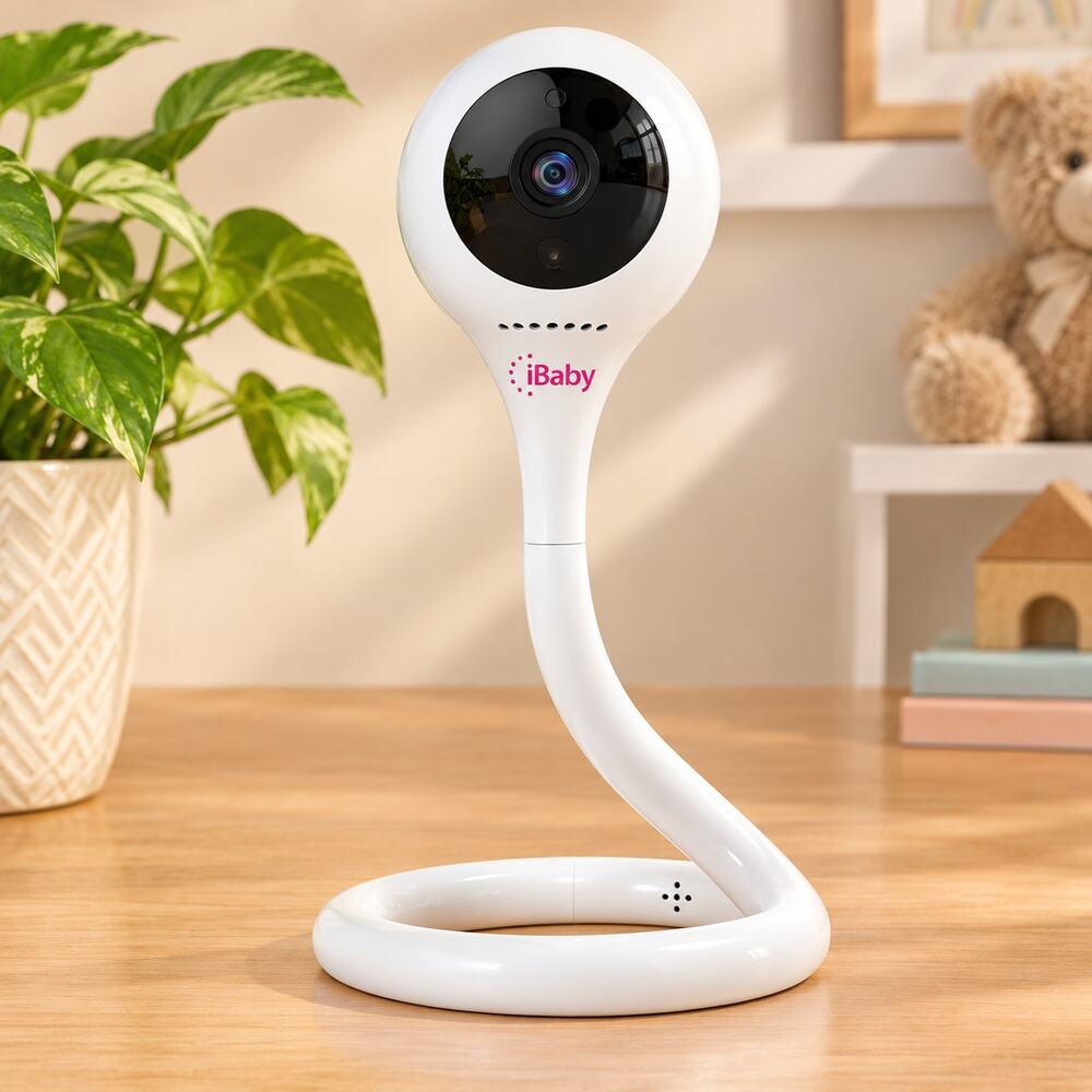 NWT iBaby M2C WiFi Baby Monitor Camera 1080p Night Vision Wall Mount